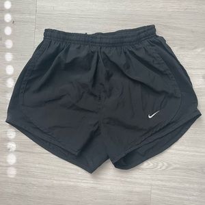 black nike shorts